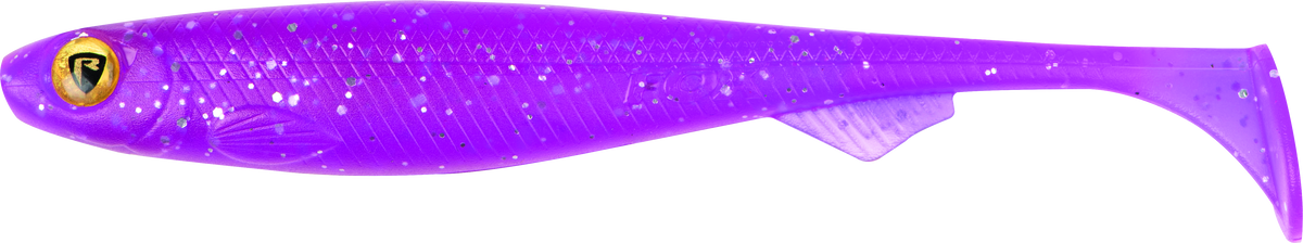 Slick Shad 7cm 2.75in UV Purple Rain