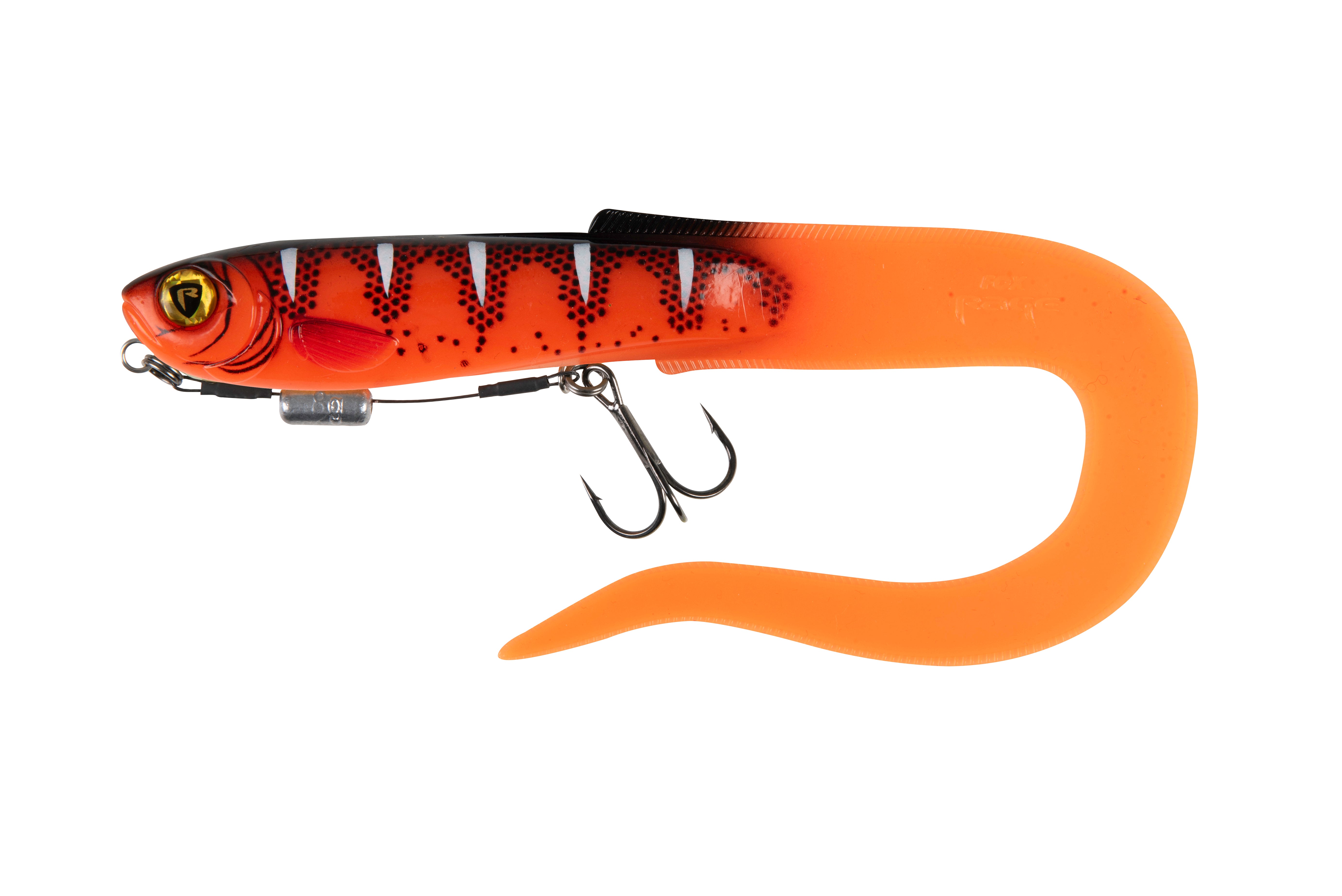 Slick Eel Loaded 35cm 13.8in 2/0 UV Red Wake