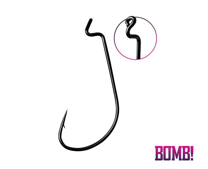 Cărlig BOMB! D-SHOT OFFS WORM / 5buc #1/0