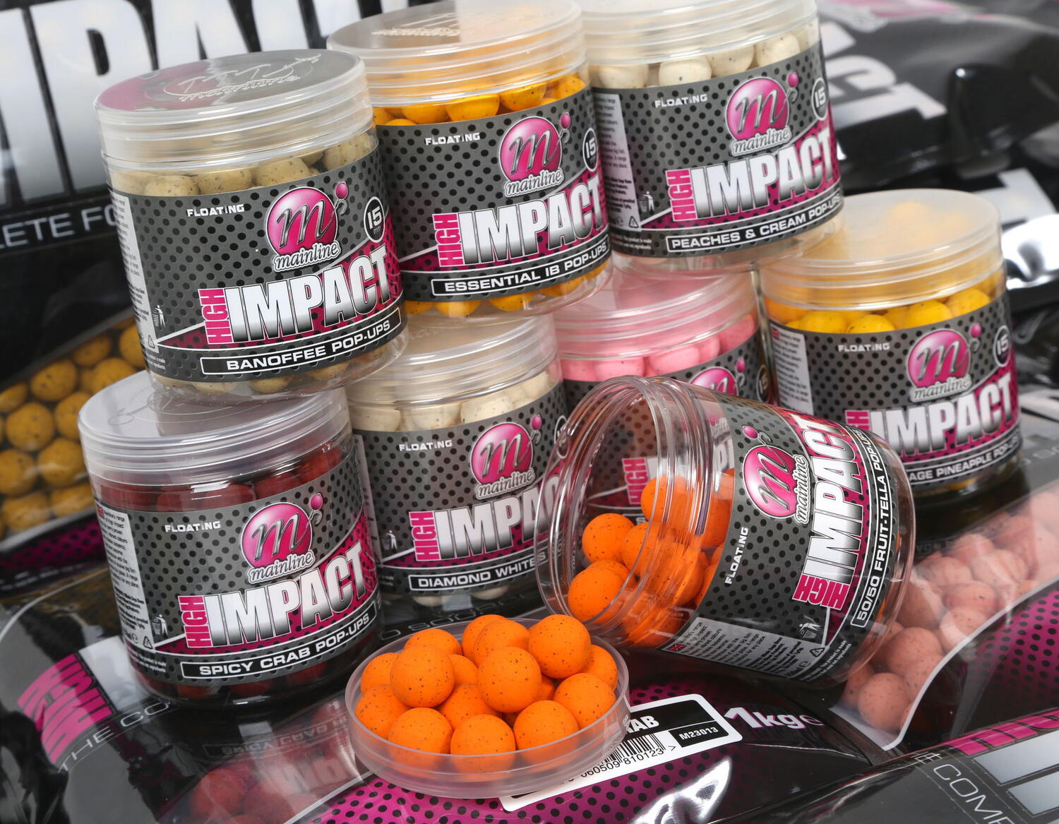 POP-UP HIGT IMPACT BALANCED DIAMOND WHITES 15MM