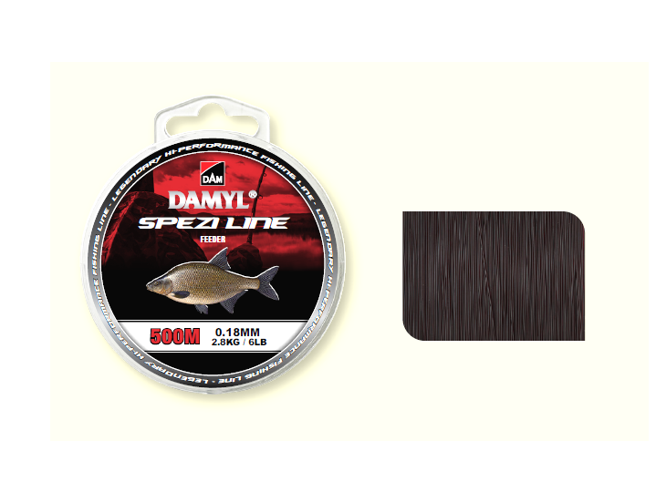 FIR DAMYL SPEZI LINE FEEDER DARK BROWN 020MM/3,2KG/500M