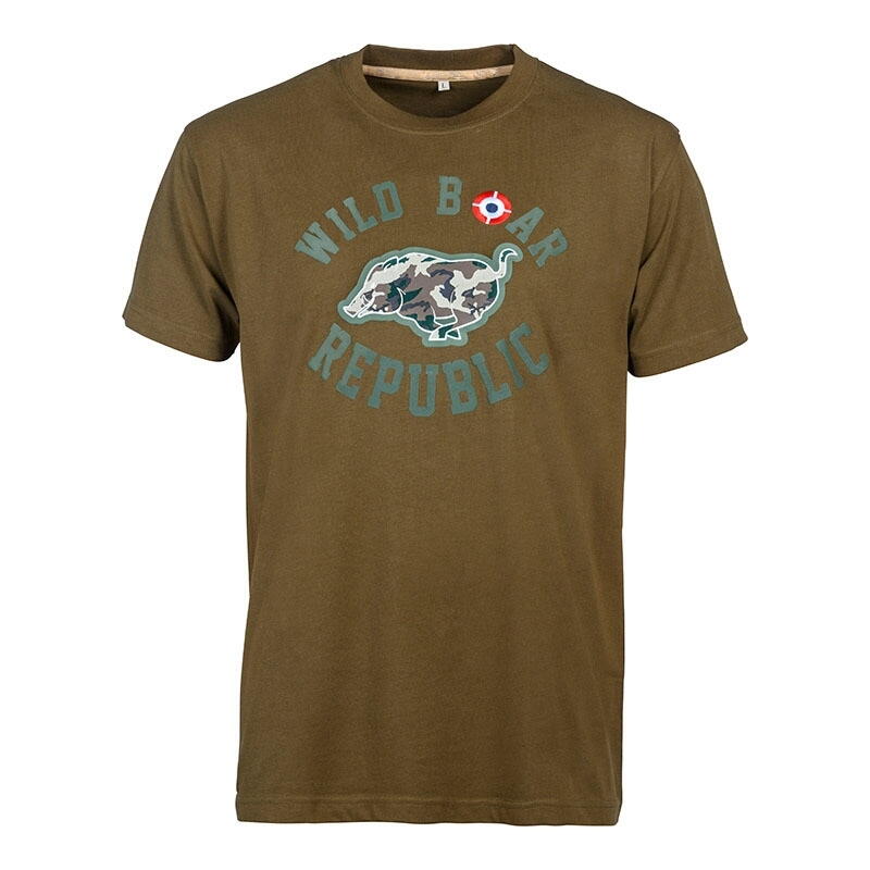 TRICOU PERCUSSION WILLD BOAR REPUBLIC KAKI MAR.S