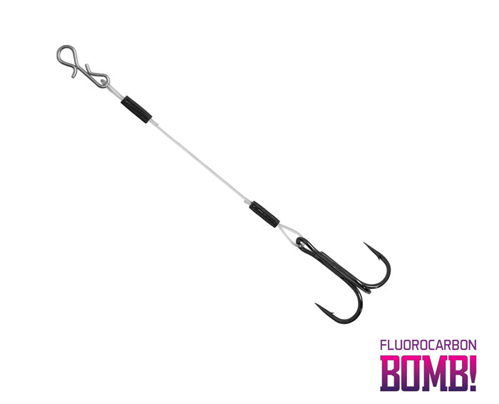 BOMB! Twisto RIGS Fluorocarbon / 3buc #6/ 10cm