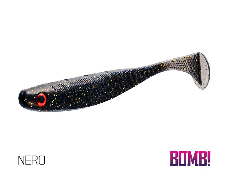 Nălucă Soft BOMB! Rippa / 5buc 5cm/NERO