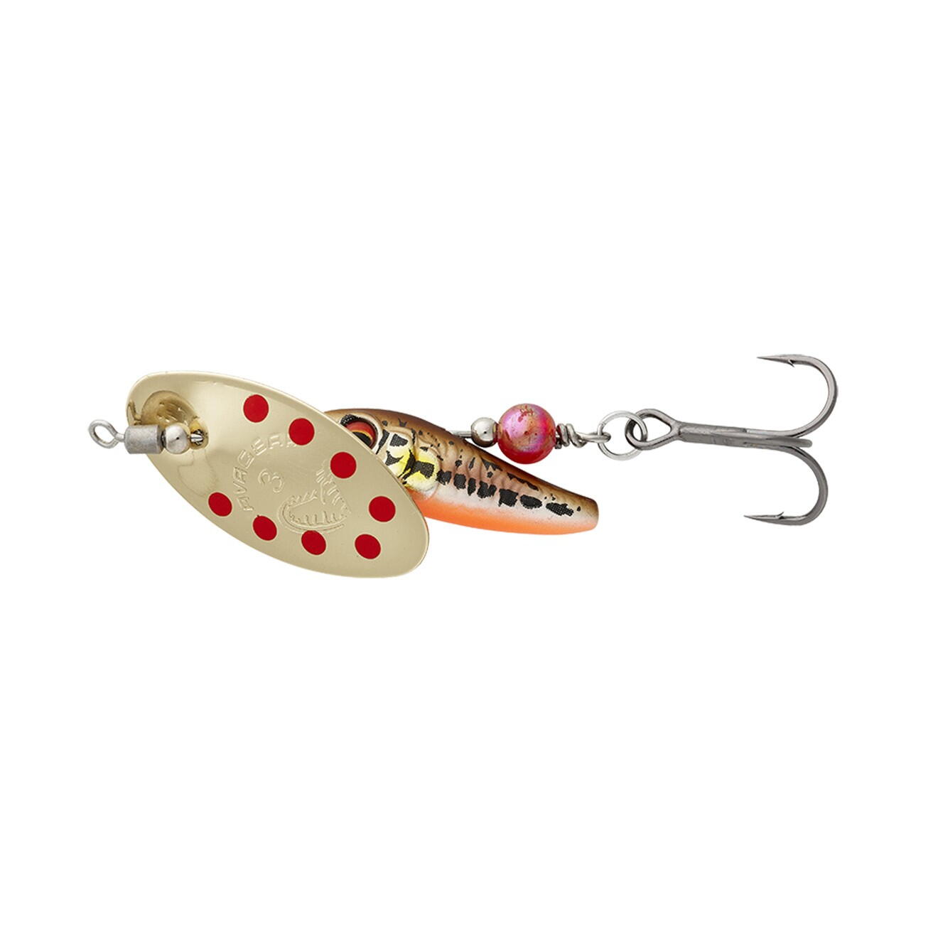 SPINNER STICKLEBAIT NR.1 /4,5G SINKING MINNOW GOLD RED