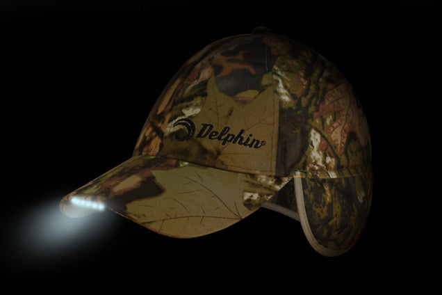 Căciulă de iarnă Delphin with LED camuflaj