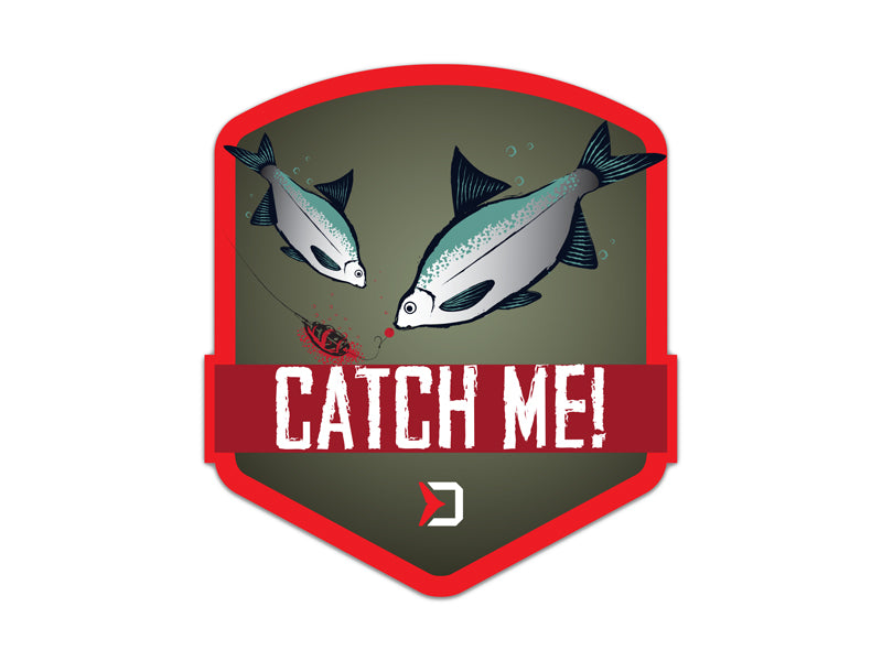 Sticker Delphin CatchME! FEEDER 9x8cm