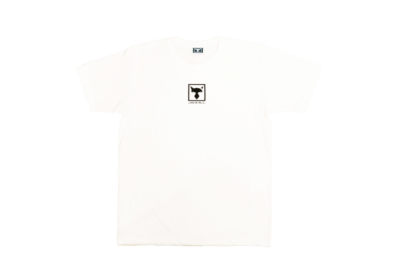 TRICOU SQUARE LOGO WHITE MAR.M