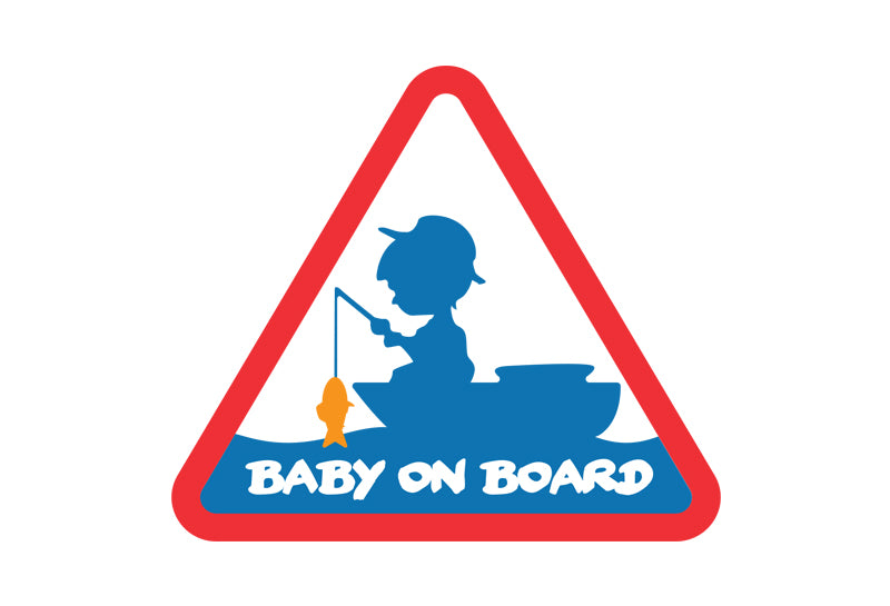 Sticker BABY on BOARD
