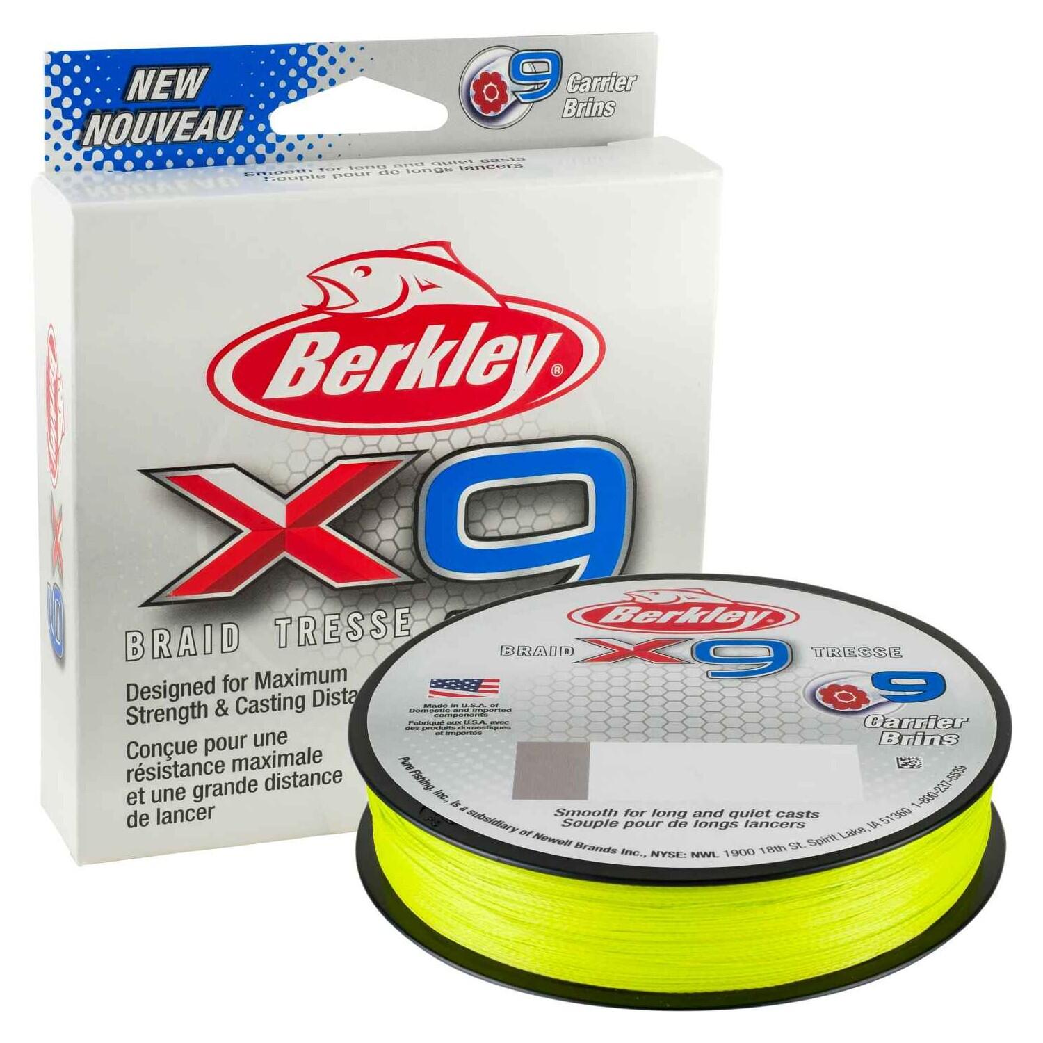 TEXTIL X9 FLURO VERDE 030MM/31KG/150M