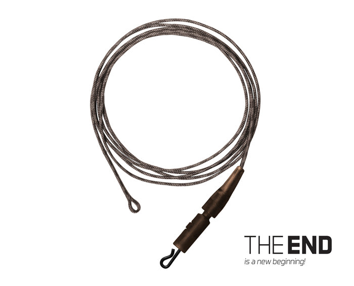 Montură THE END Leadcore + PIN clip / 3buc 1m