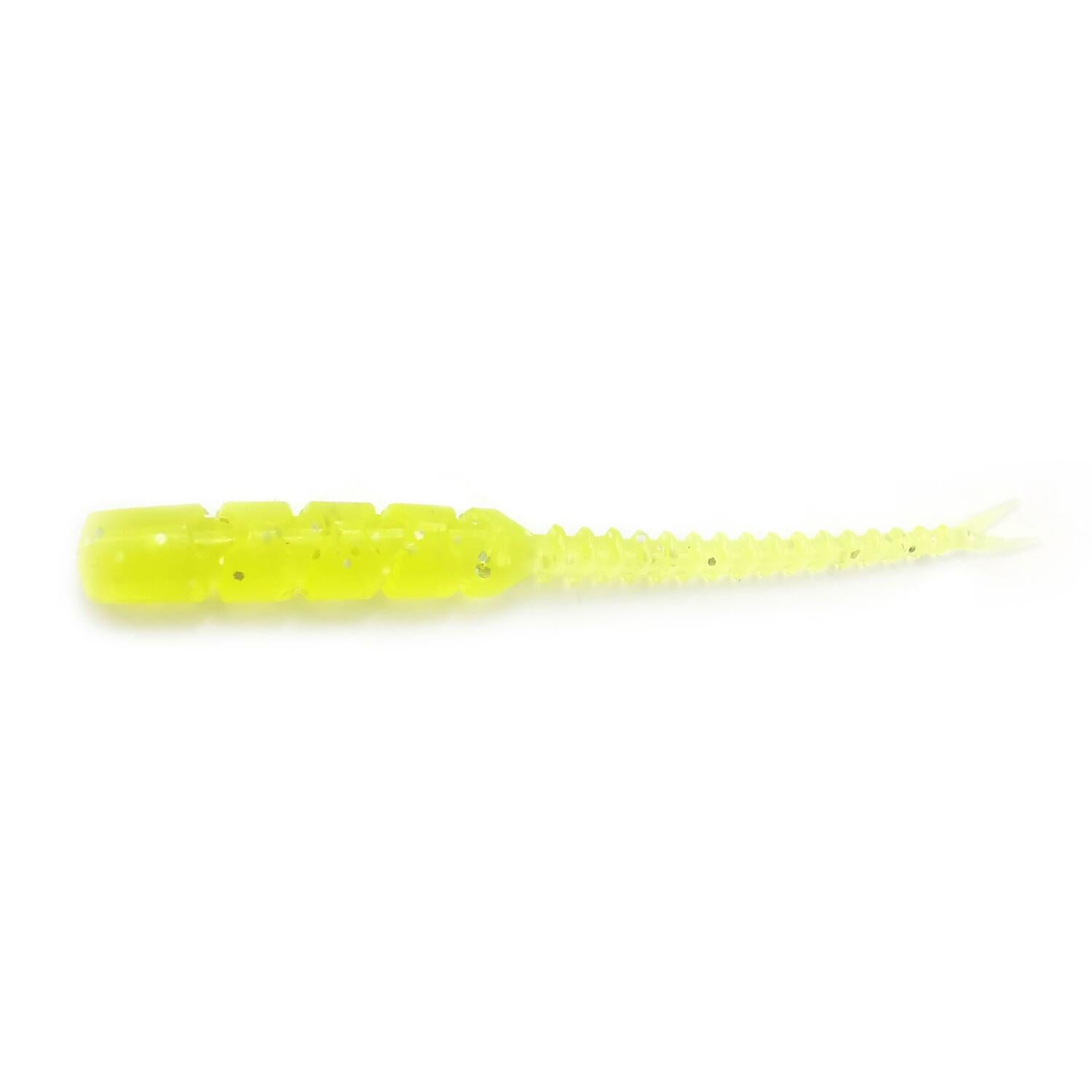 NALUCA AJI MICRO BACHI 5CM UV CLEAR CHARTREUSE