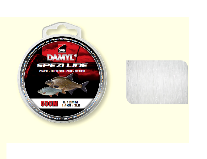 FIR DAMYL SPEZI LINE COARSE TRANSPARENT 014MM/1,9KG/500M