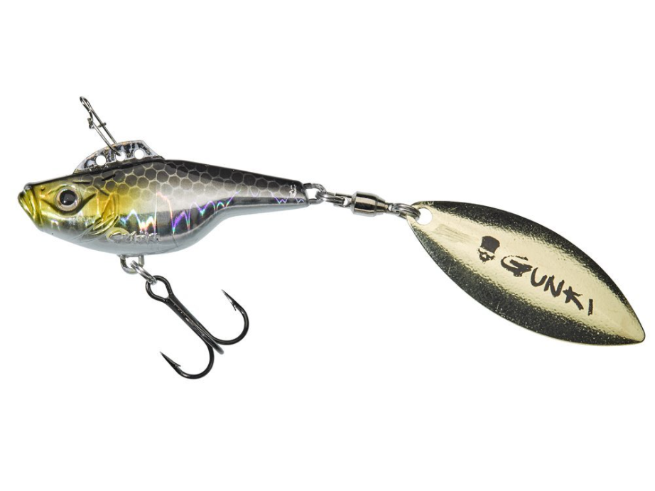 SPINNER GUNKI JIGER 55 5,5CM/31,1G BLACK ALIVE