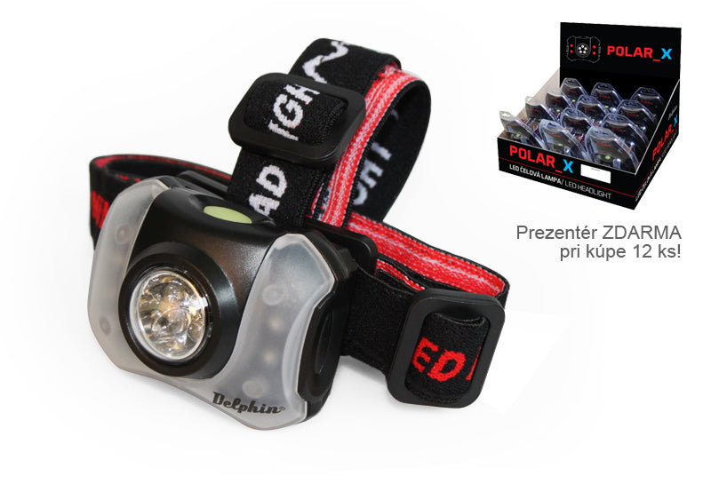 Lampă de cap POLAR_X 5+4 LED