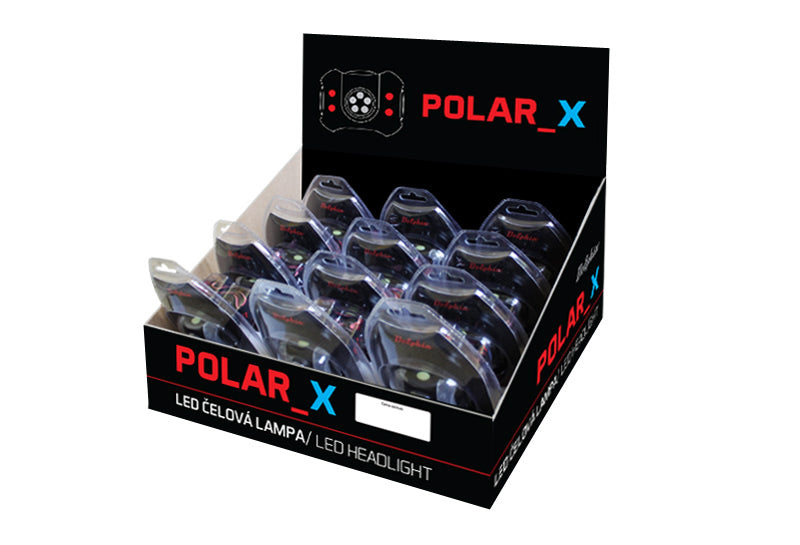 Lampă de cap POLAR_X 5+4 LED