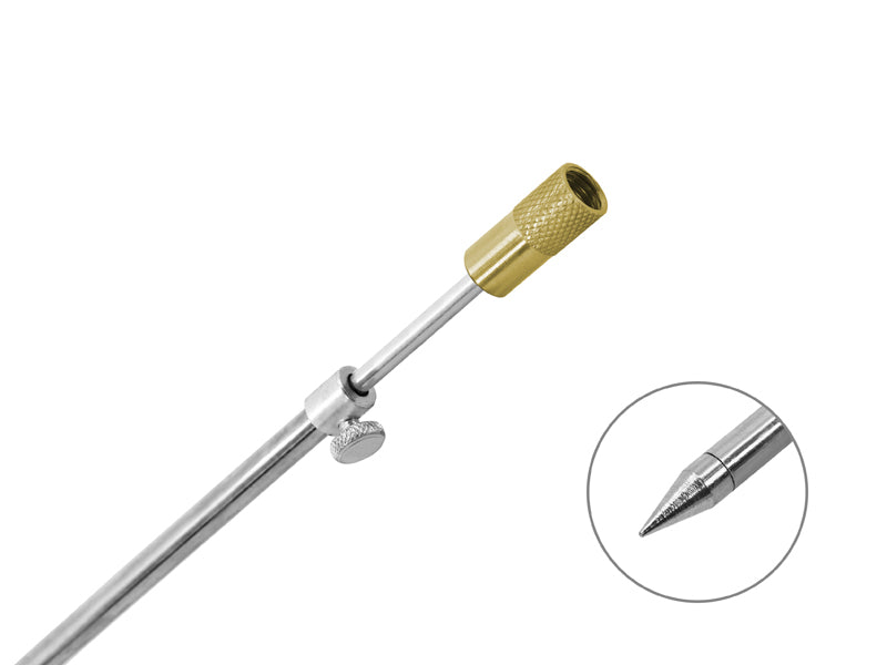 Suport telescopic lansetă din oțel Delphin 40-70cm