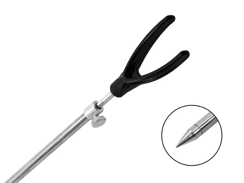 Suport telescopic lansetă din oțel Delphin /spate 50-90cm