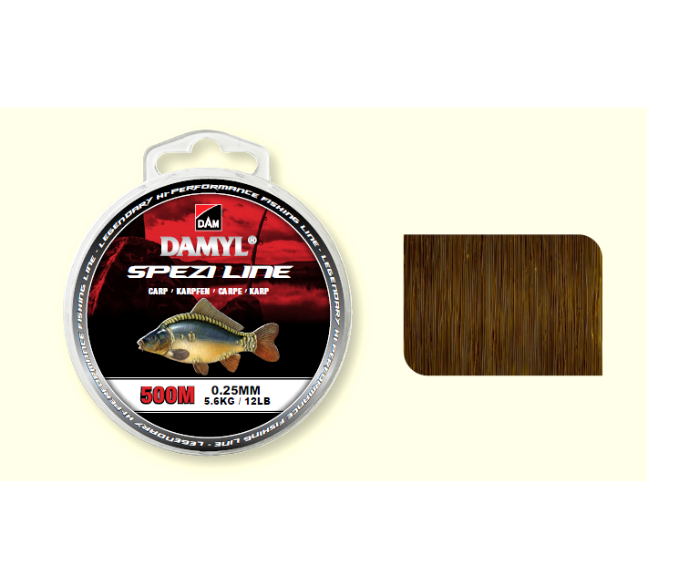 FIR DAMYL SPEZI LINE CRAP OLIVE GREEN 030MM/7,7KG/400M