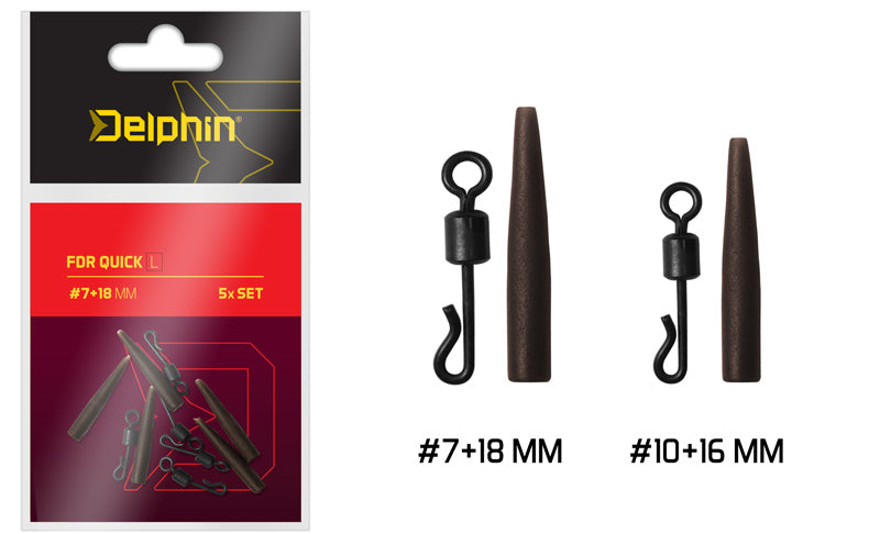 Delphin FDR Quick S / Set 5buc #10+16mm