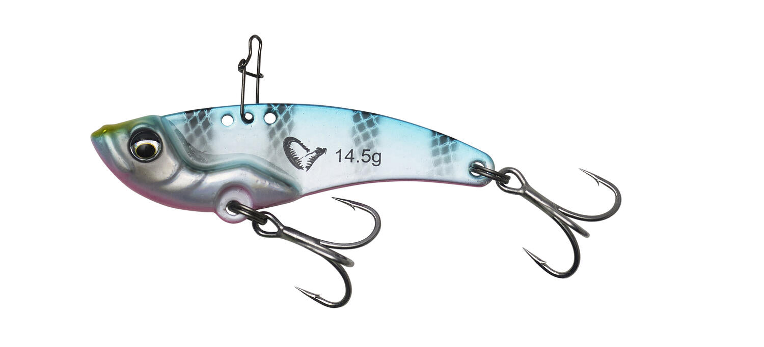 CICADA VIB BLADE 4,5CM/8,5G BLUE PINK STRIPES