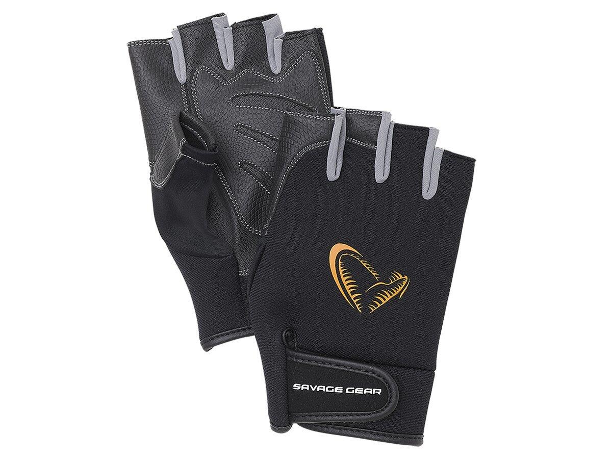 MANUSI NEOPREN CU DEGETE TAIATE BLACK MAR.L