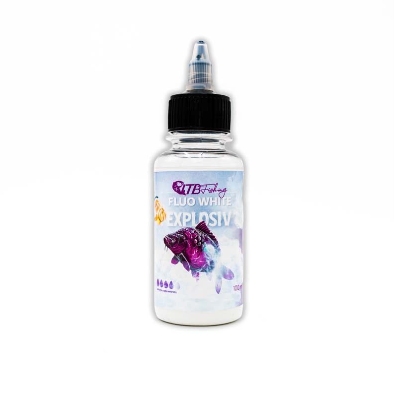 Fluo VTBFishing Alb Exploziv Garlic 100ml