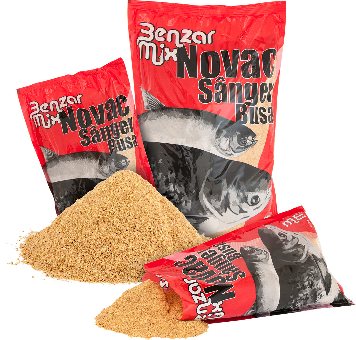 Nadă Benzar Mix Novac Sânger Bușa 1 kg