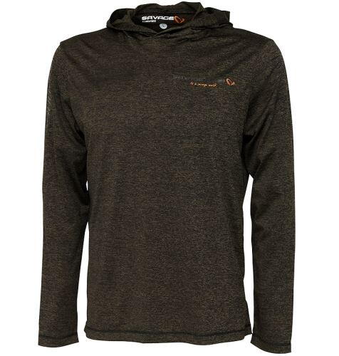 HANORAC FIGHTER STRETCH BURNT OLIVE MELANGE MAR.XL