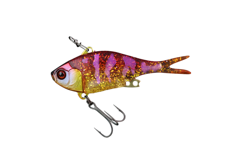 NALUCA JEUBLU 5,2CM/6,4G RED & GOLD GILL