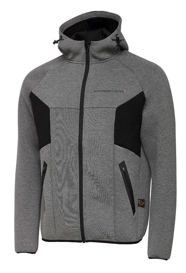 HANORAC TEC FOAM ZIP DARK GREY MELANGE MAR.L