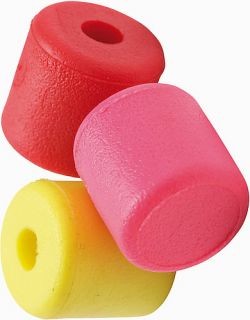 Pelete artificiale fluo 10mm galben, rosu, roz
