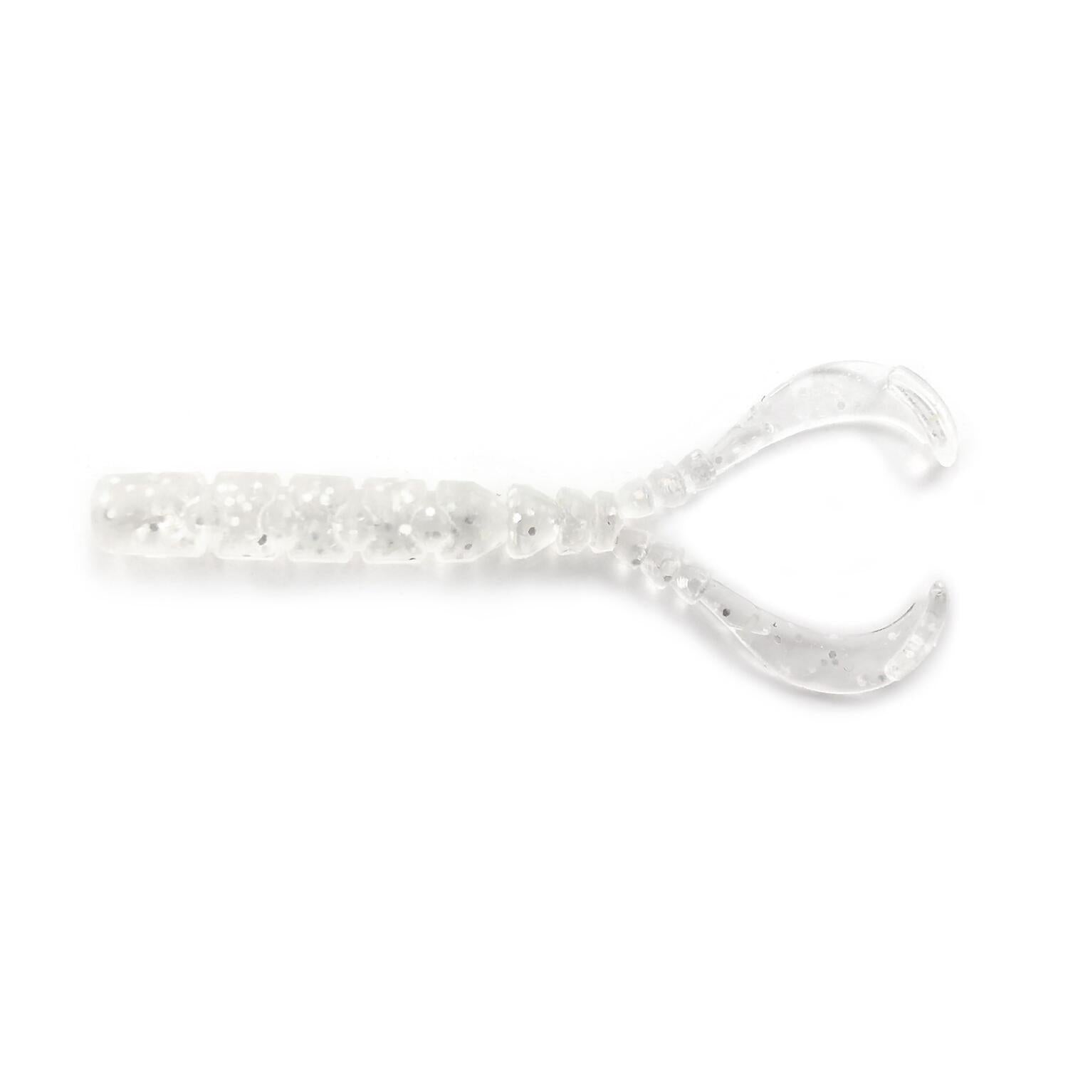 NALUCA AJI MICRO CHIKI 4,3CM CLEAR SILVER GLITTER