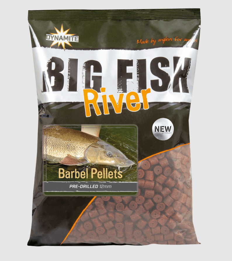 Big FishRiver Barbel pre-drilled pellets 12mm 1,8kg