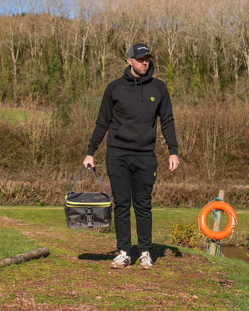 Matrix Pullover Hoody – Black Marl