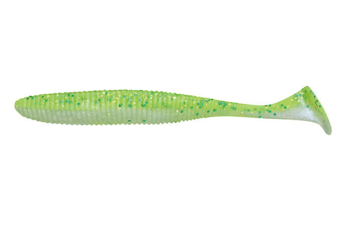 SHAD RHYTHM WAVE 3,8INCH CHARTREUSE BACK SHAD 7BUC/PL
