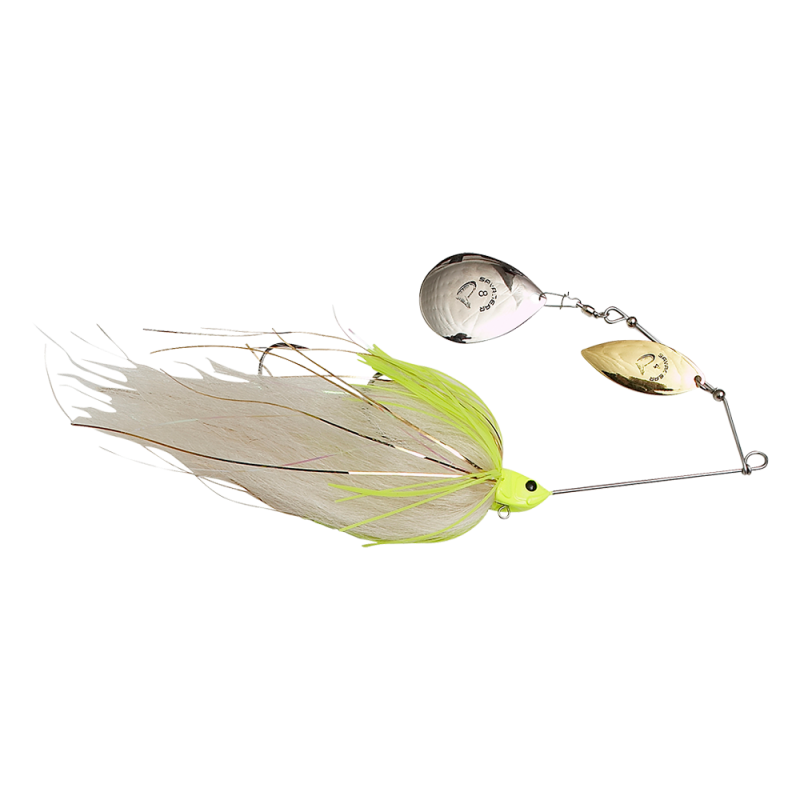 SPINNERBAIT DA MEGA BUSH NR.8/55G WHITE CHARTRUESE