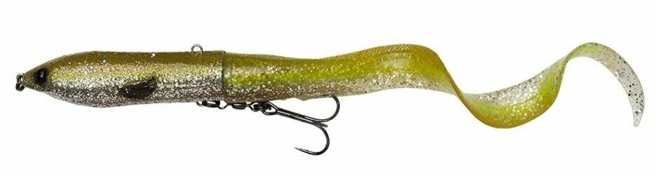 NALUCA 3D HARD EEL 2+1 17CM/50G SILVER AYU