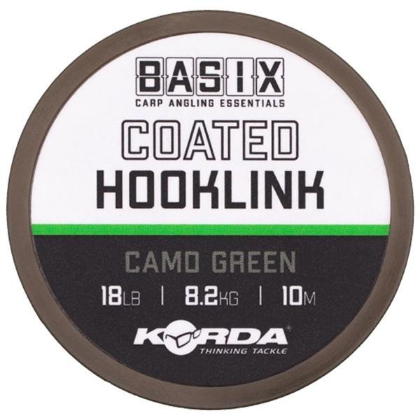 FIR BASIX COATED HOOKLINK 18LB/10M