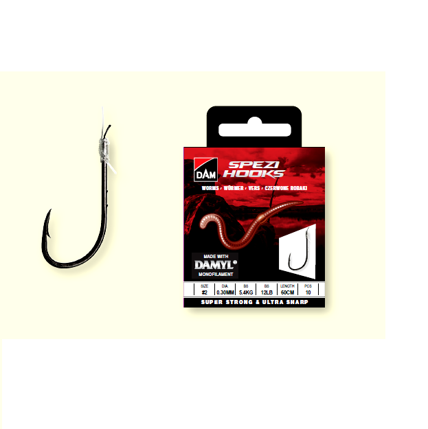 CARLIG LEGAT SPEZI WORMS NR.8 0,20MM 60CM 10BUC/PL