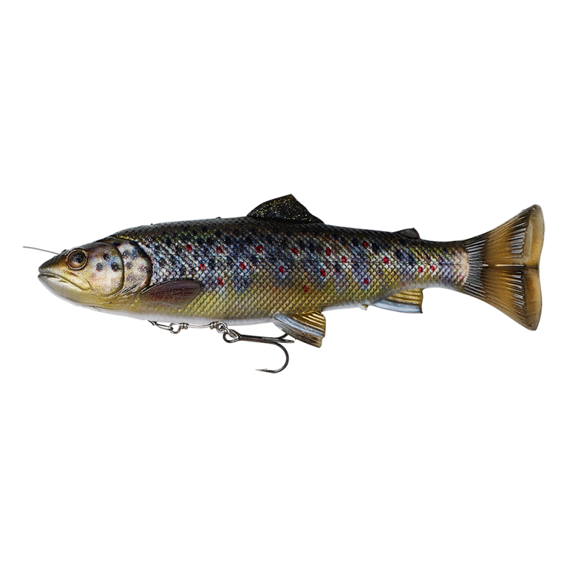 4D LINE THRU PULSETAIL TROUT 16CM/51G BROWN TROUT