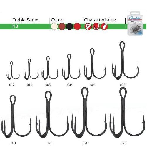 ANCORA TRIPLA FORJATA 13NS BL 10BUC/PL