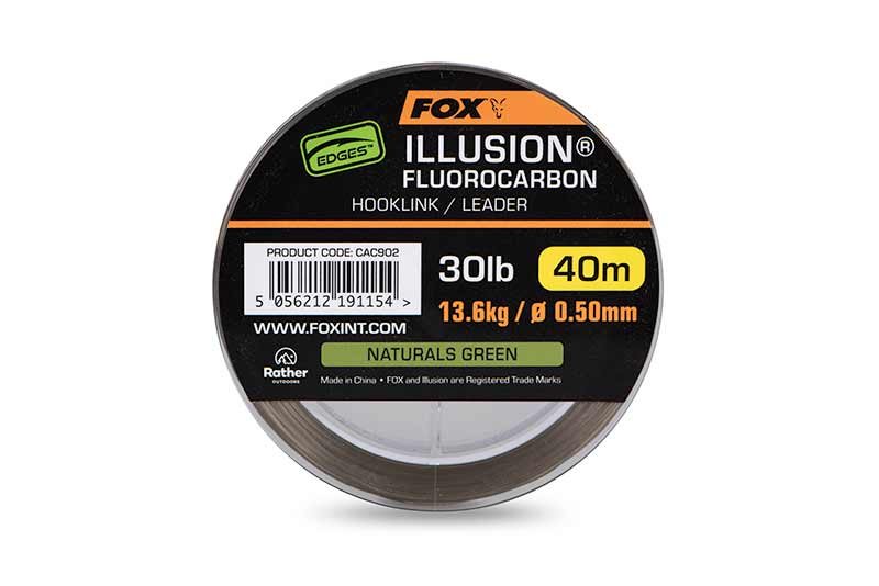 Fox Illusion Fluorocarbon Hooklink/Leader