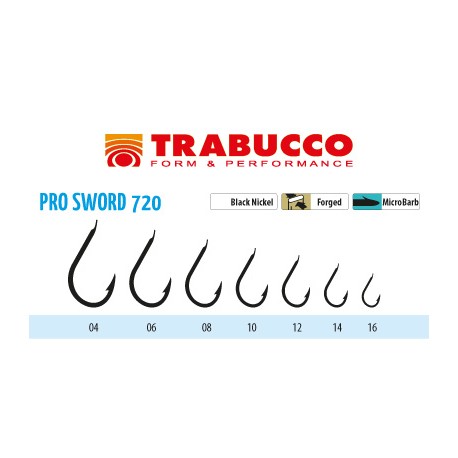 Cârlige Trabucco Pro Sword 720