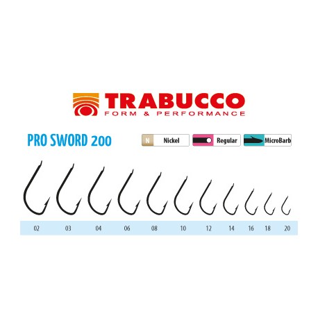 Cârlige Trabucco Pro Sword 200