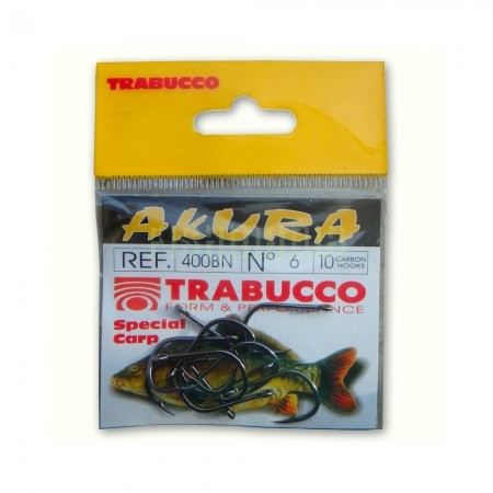 Cârlige Trabucco Akura 400BN, 10 buc/plic