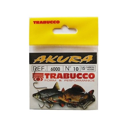 Cârlige Trabucco Akura 6000, 15 buc/plic