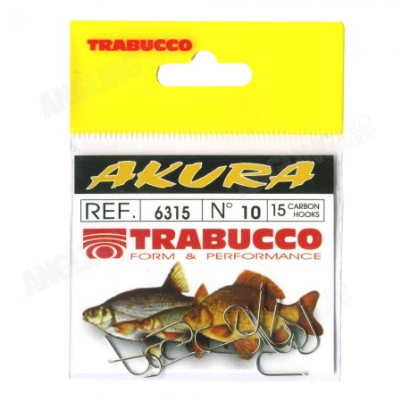 Cârlige Trabucco Akura 6315, 15 buc/plic