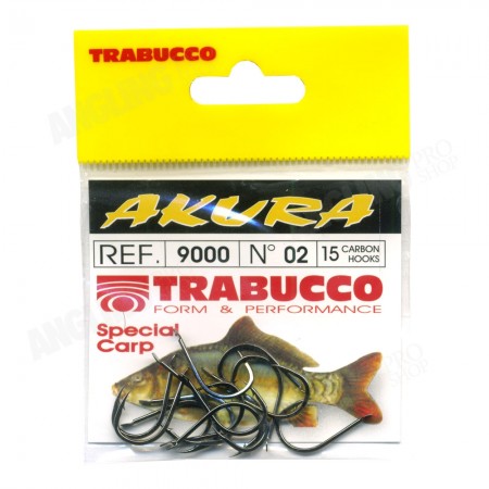 Cârlige Trabucco Akura 9000, 15 buc/plic