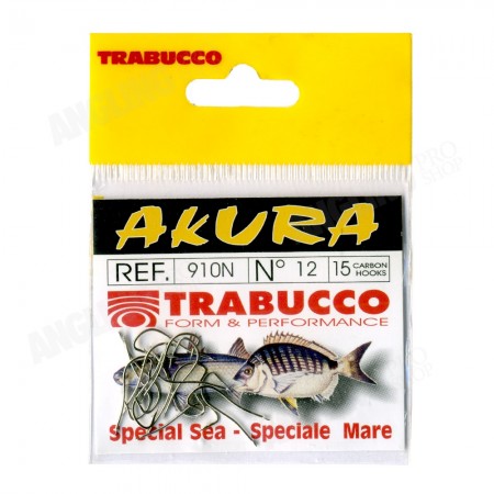 Cârlige Trabucco Akura 910N, 15 buc/plic